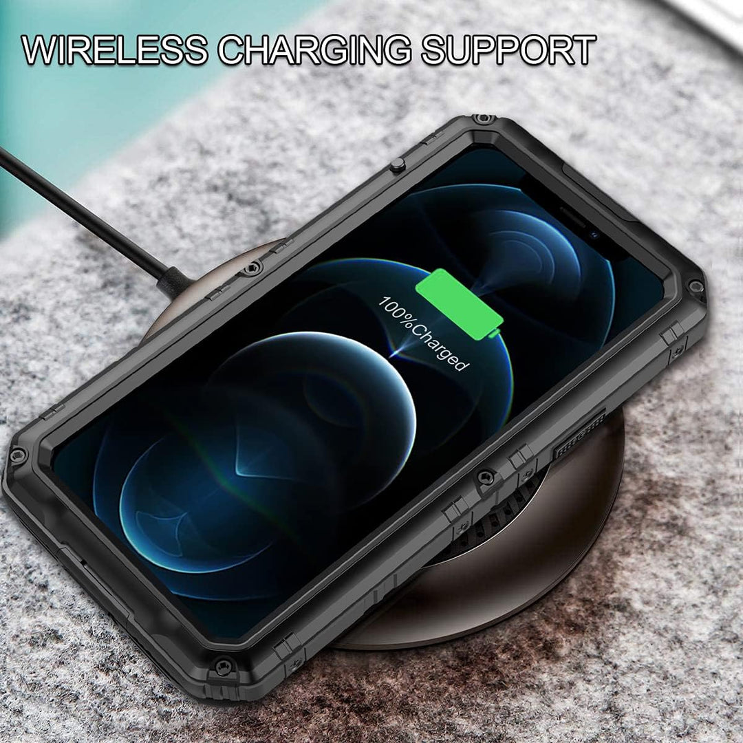 Cadorabo Hülle kompatibel mit Apple iPhone 12 PRO Schutzhülle TPU Silikon Case Robus Design Anti Rut