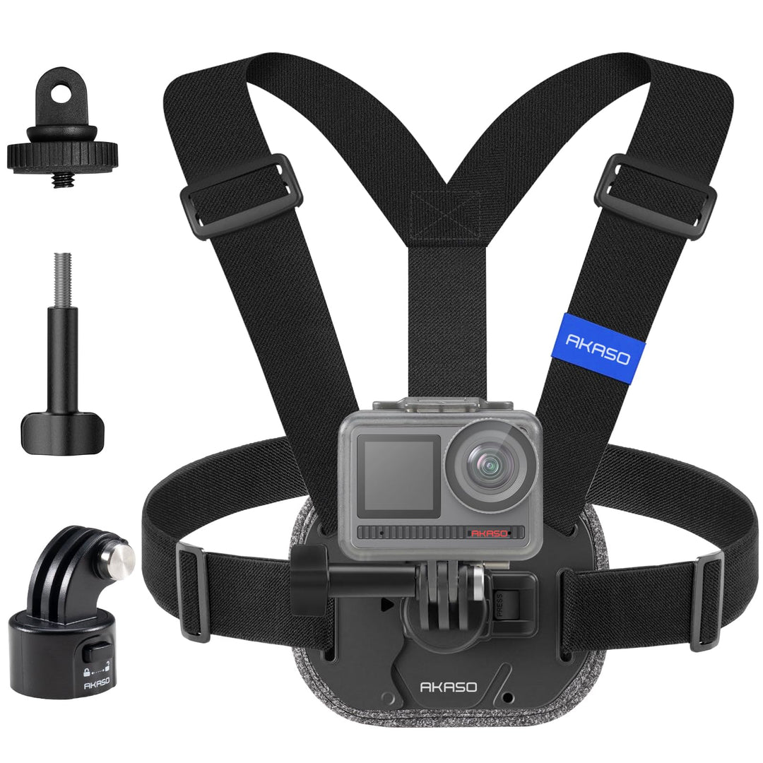 AKASO Schnellverschluss-Brusthalterungsgurt für EK7000/EK7000 Pro/Brave 4/Brave 4 Pro/Brave 7 LE/Bra