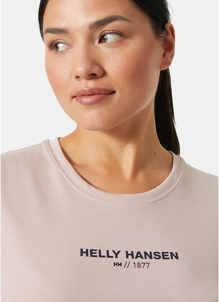 Helly Hansen Damen W Allure T-Shirt Shirt XS Rosa Wolke, S