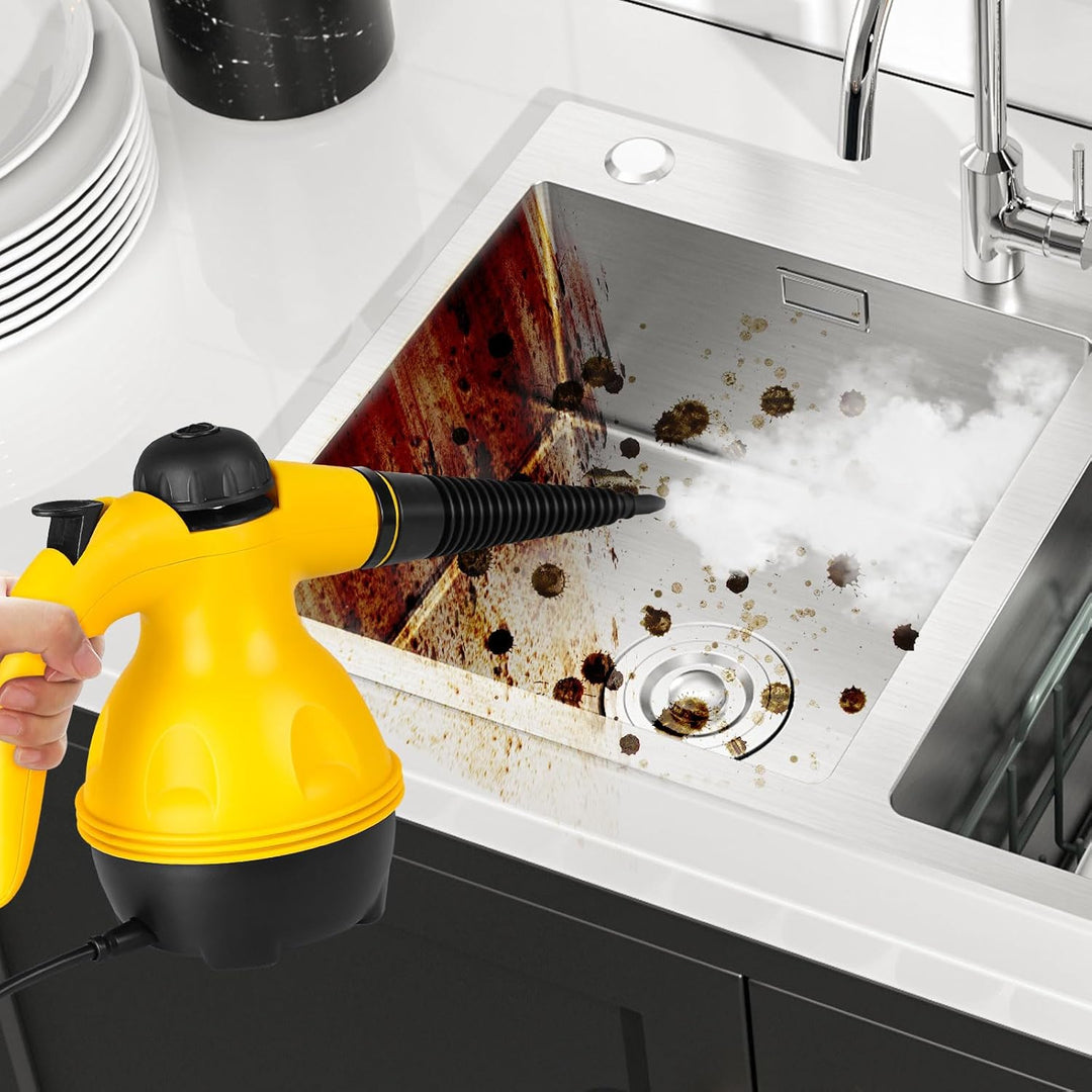 Belfoyer Dampfreiniger, tragbar, vielseitig einsetzbar, zum Entfernen von Flecken von Sofa, Teppich,