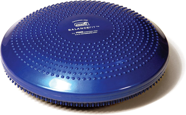 SISSEL Balancefit, Luftgefülltes Sitzkissen mit Noppen, Ø 32 cm blau, blau