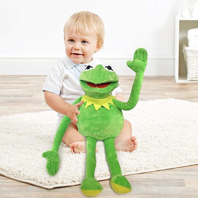 Kermit der Frosch Handpuppe PlüSchtier Frosch Handpuppen für Kinder Tier Kuscheltier Spielzeug 23.6i