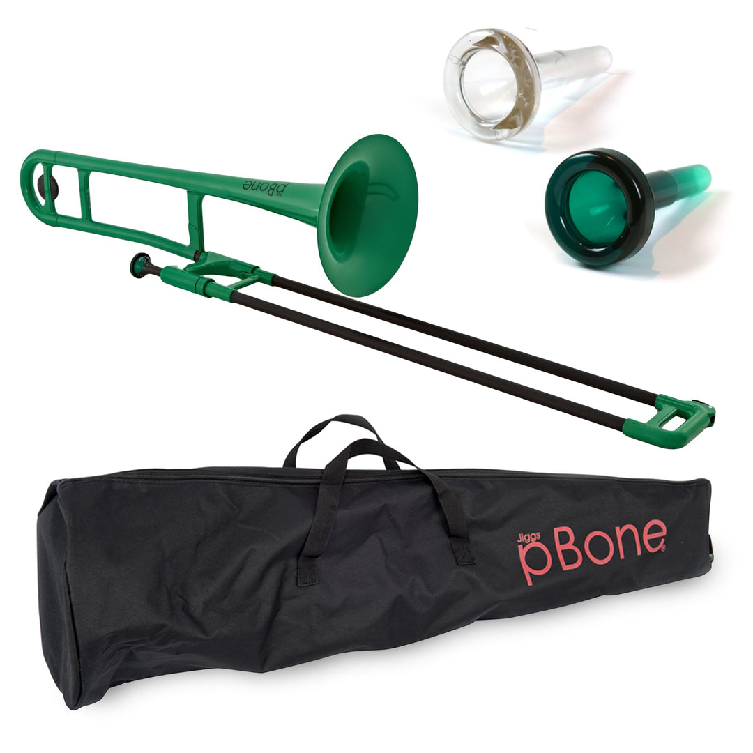 pBone 700643 Trombone grün grün Posaune, grün Posaune