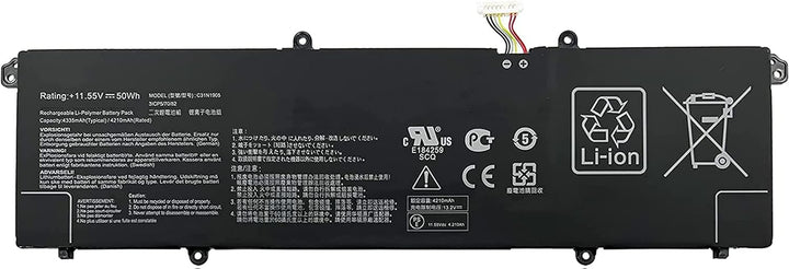 ASKC C31N1905 Laptop Akku für Asus VivoBook S13 S330F S330FA S330FN S330UA S330UN S333 S333JA S14 S4