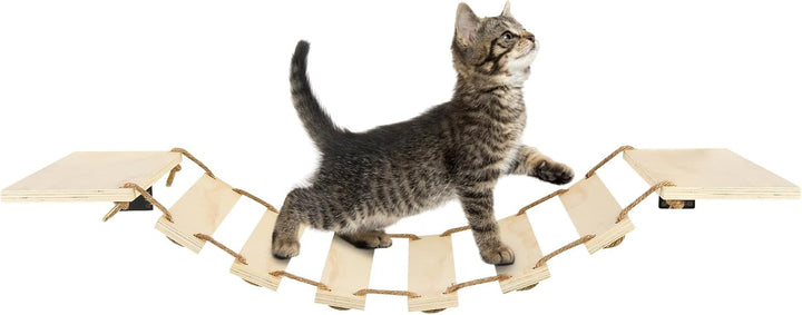 Wandbrücke, grosses Regal und Kletterstufe für Katzen, zum Selbermachen, für die meisten Kätzchen, m
