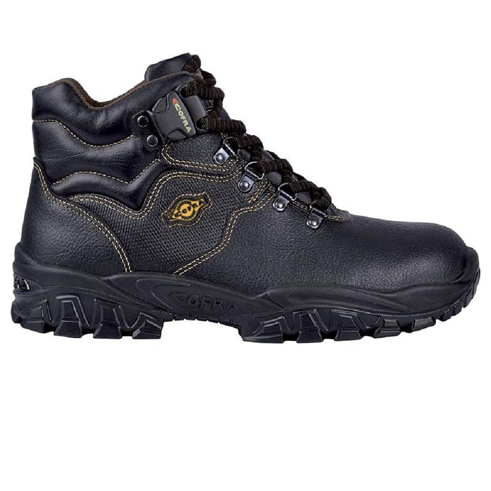Cofra NT200-000.W46 NEW LOIRA S3 SRC Sicherheitsstiefel, Schwarz/Braun, Grösse 46 46 EU, 46 EU