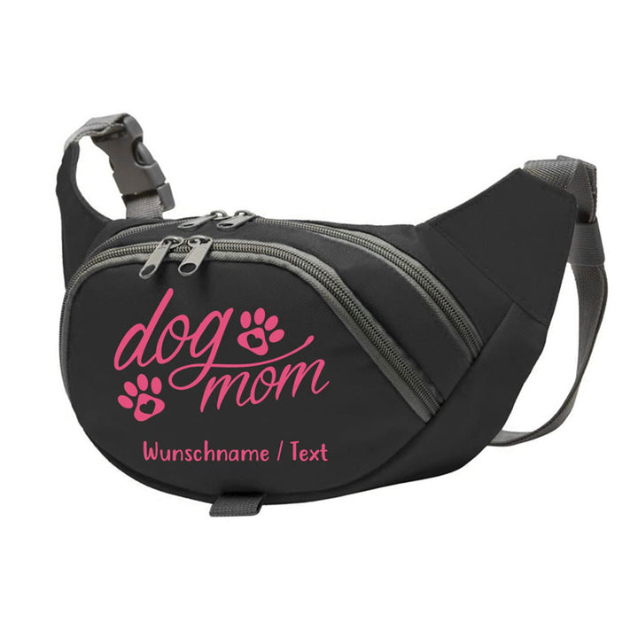 Dog Mom Bauchtasche Leckerlie -Tasche mit Wunschnamen personalisiert | Hundetraining | Leckerlie Beu