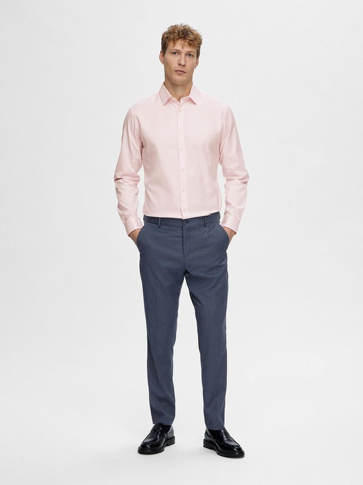 SELETED HOMME Herren Slhslimethan Shirt Ls Classic Noos Hemd S Pale Lilac, S Pale Lilac