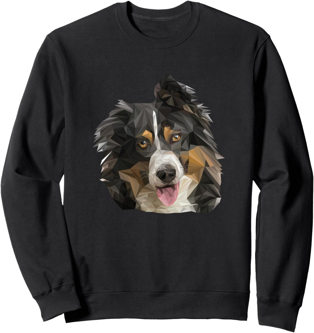 Hündin Wauwau Rüde Hundebesitzer Australian Shepherd Hund Sweatshirt