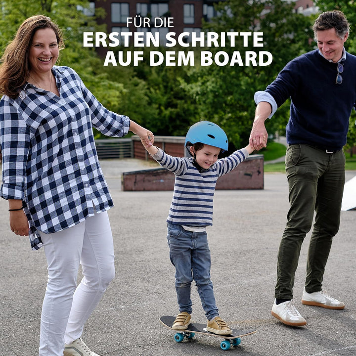 Apollo Kinder Skateboard, kleines Komplett Board mit ABEC 3 Kugellagern und Aluminium Achsen, Coole