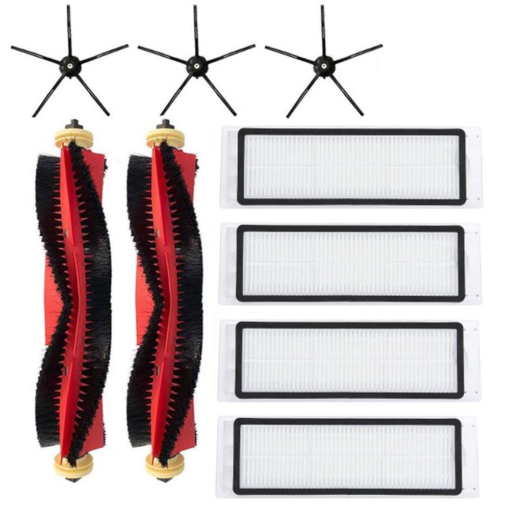 Hauptbürste Filter Zubehör für Xiaomi Roborock S6 Maxv S5 Max S6 S5 S6 Pure S60 S65 Staubsauger, Ers