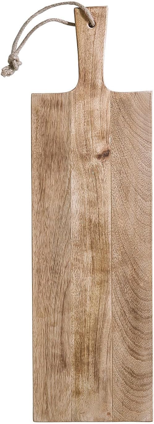 BUTLERS 2er Set Tapasbrett mit Griff LA Bodega (60 x 18cm) aus Mangoholz ideal als Schneide- und Ser