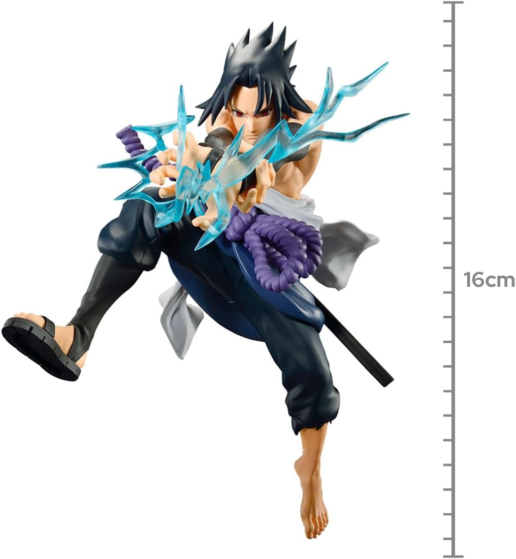Banpresto Naruto Versand – Uchiha Sasuke – Figur Vibration Sterne 16 cm