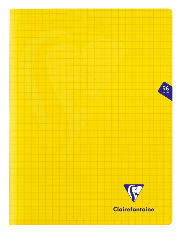 Clairefontaine 343362C - Packung mit 10 Heften Mimesys DIN A4+, 24x32cm, 48 Blatt kariert, 90g, Einb
