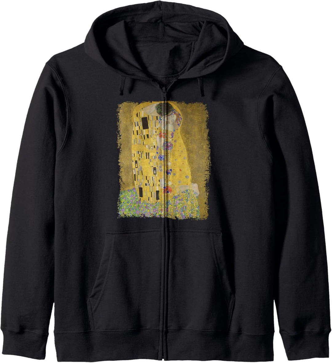 Der Kuss - The Kiss - Gemälde Von Gustav Klimt Kapuzenjacke
