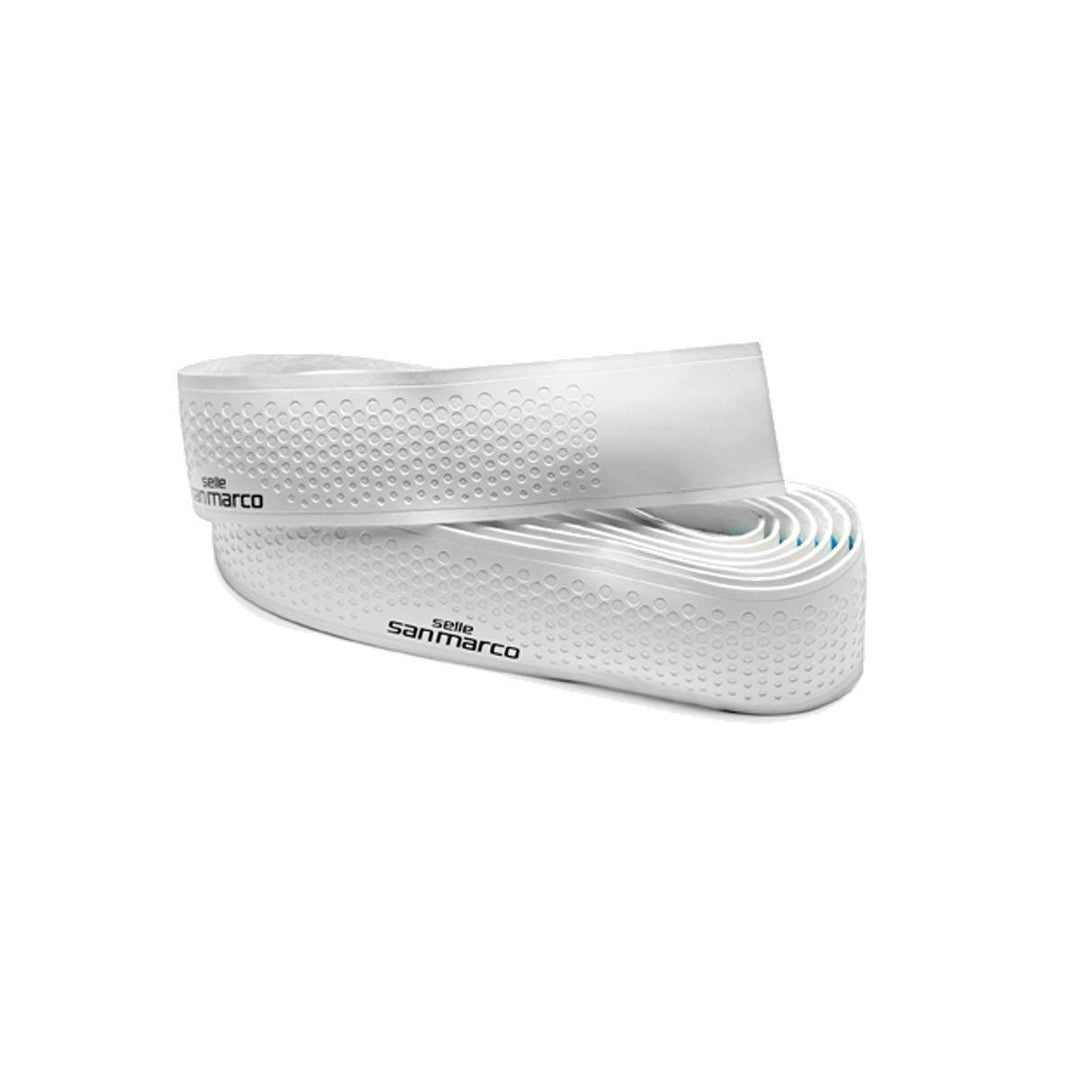 Selle San Marco Presa Corsa Team Bar Tape Combo Kit Weiss / Schwarz, Weiss / Schwarz