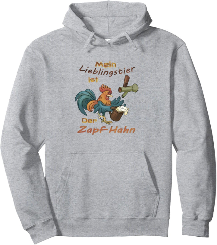 Mein Lieblingstier Ist Der Zapf-Hahn Bier Spruch Pullover Hoodie