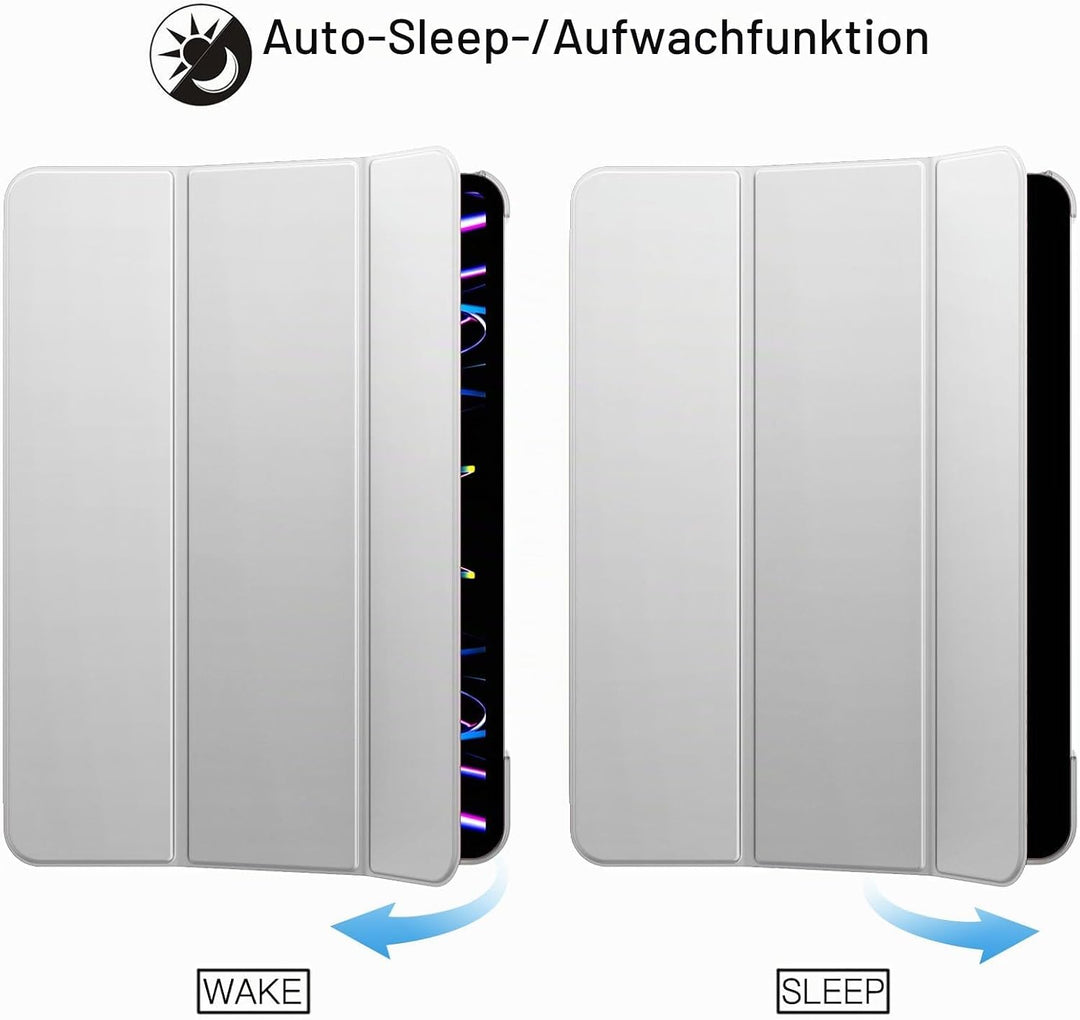 JETech Hülle für iPad Pro 12,9 Zoll (6./5. Generation, Modell 2022/2021), Unterstützung Pencil Aufla