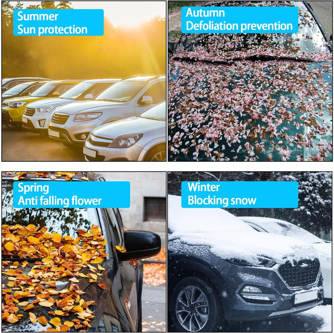 Windschutzscheibenabdeckung Frontscheibenabdeckung Winter Scheibenabdeckung Auto Frostabdeckung Sonn