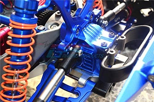 GPM for Traxxas Rustler 4X4 VXL (67076-4) / Hoss 4X4 VXL (90076-4) Aluminum Rear Gear Box - 1 Set Si
