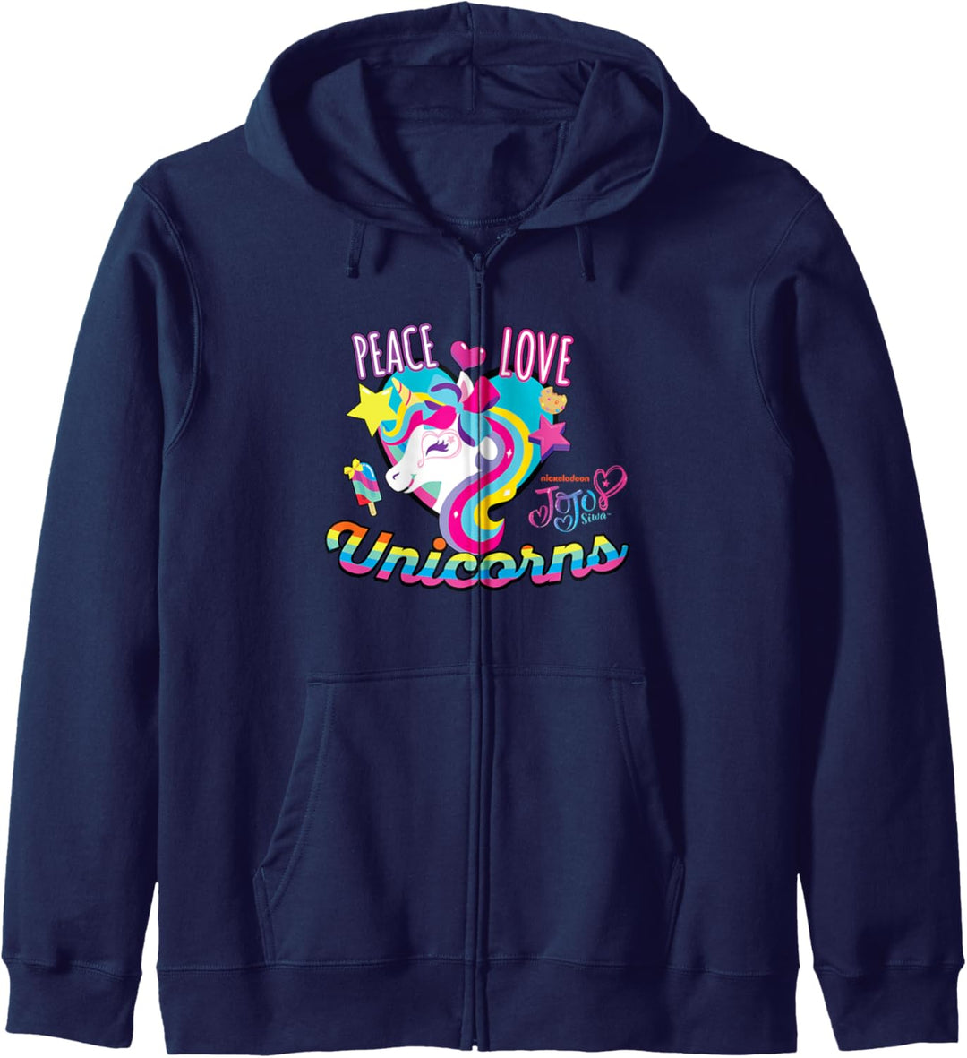 JoJo Siwa Peace Love And Unicorns Kapuzenjacke