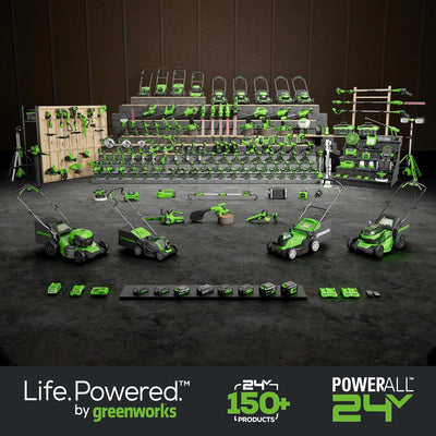 Greenworks 24V Akku - Greenworks wiederaufladbarer, leistungsstarker Akku für alle 24V Gartengeräte,