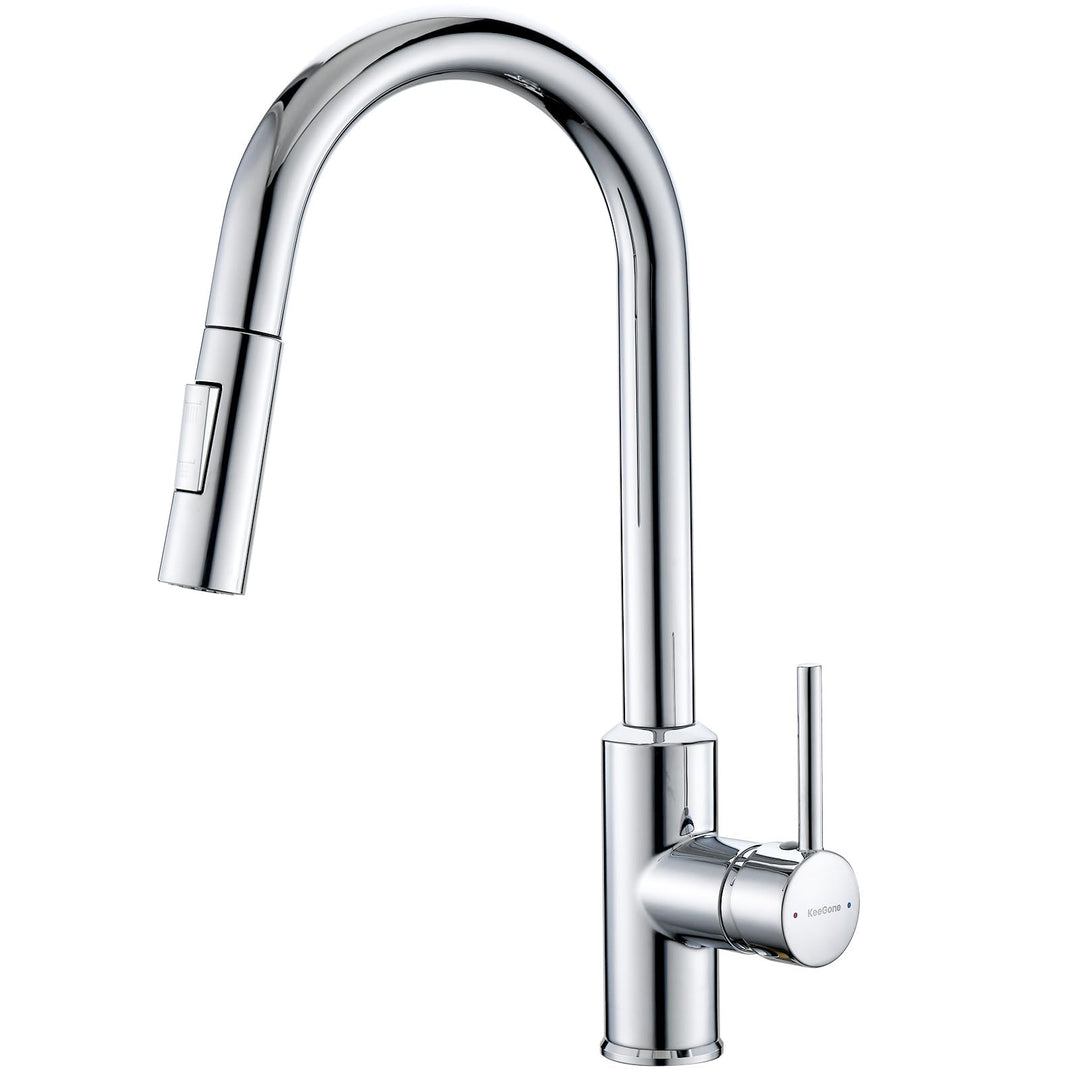 Wasserhahn Küche Küchenarmatur mit ausziehbarer Brause Spültischarmatur, ausziehbarer Wasserhahn, 36