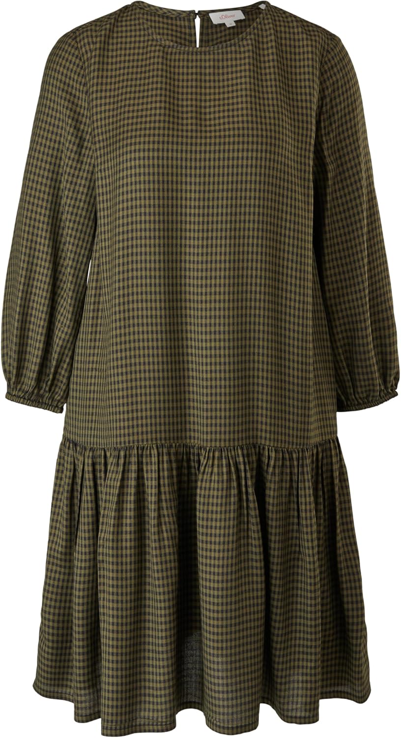 s.Oliver Volantkleid aus Viskosemix 34 79n7, 34 79n7