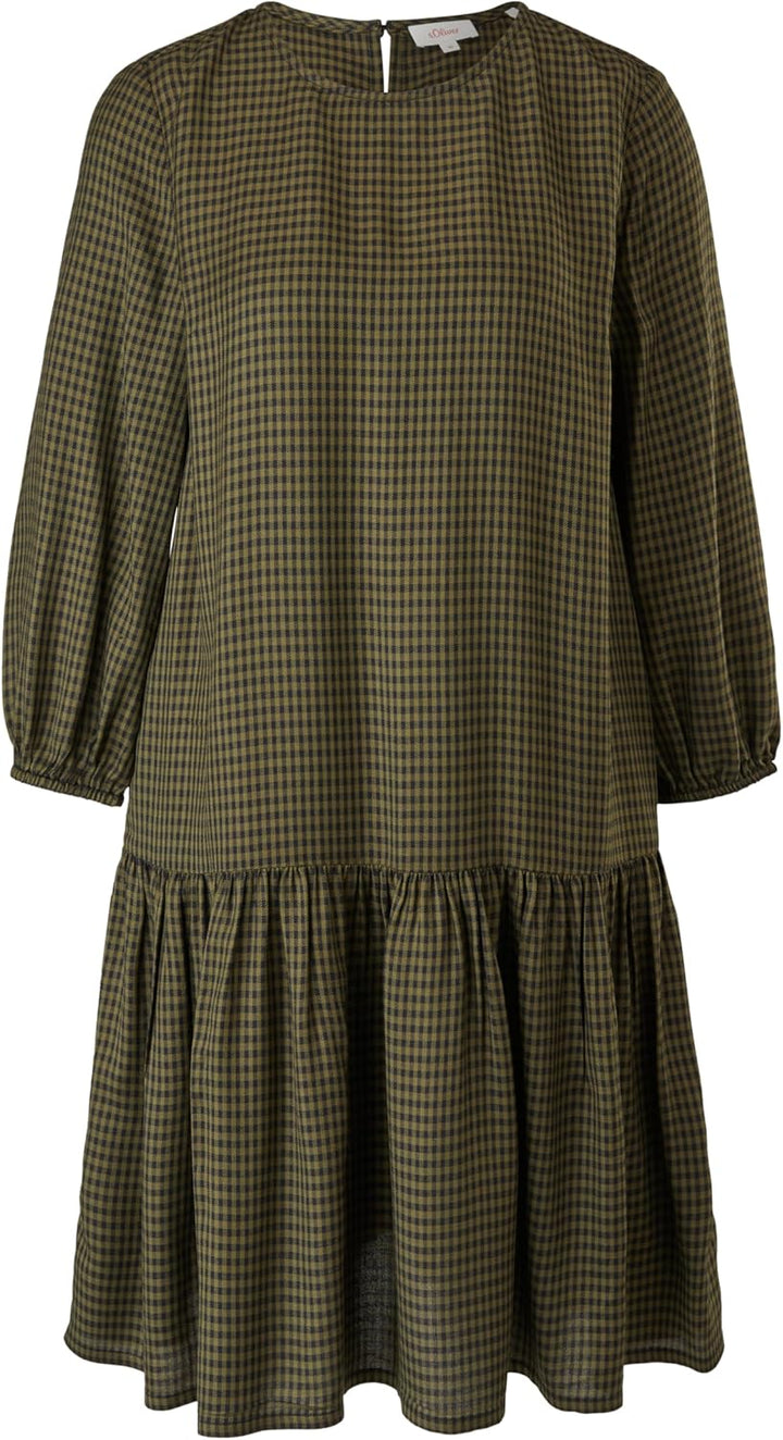 s.Oliver Volantkleid aus Viskosemix 34 79n7, 34 79n7