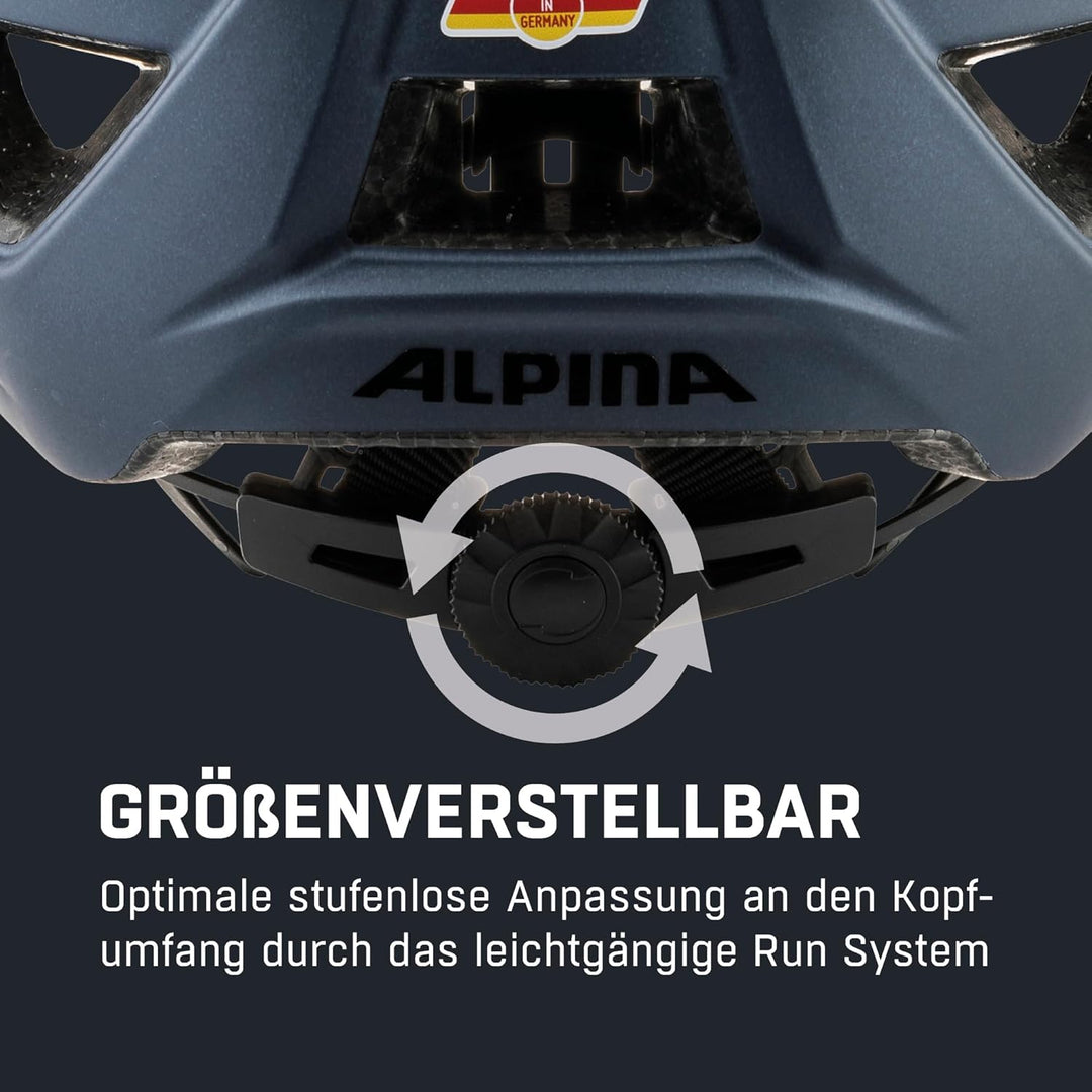 ALPINA Parana - Leichter, Individuell Anpassbarer Touren Fahrradhelm Mit Fliegennetz Für Erwachsene