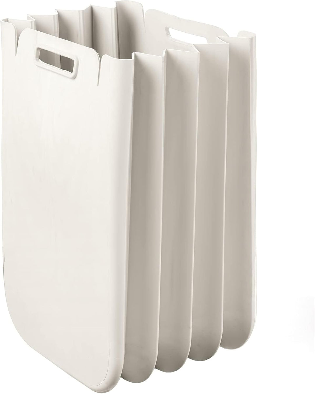 Guzzini - Home, ECO PACKLY Abfallsammler - Milchweiss, 30x25xh45 cm (open)|30x5xh45 cm (closed)|Capa