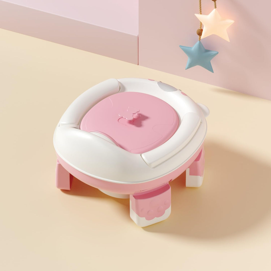 P & K Tragbarer Töpfchensitz Töpfchen für Kinder – Faltbare Reise-Toilette, Leicht & Kompakt, Einfac