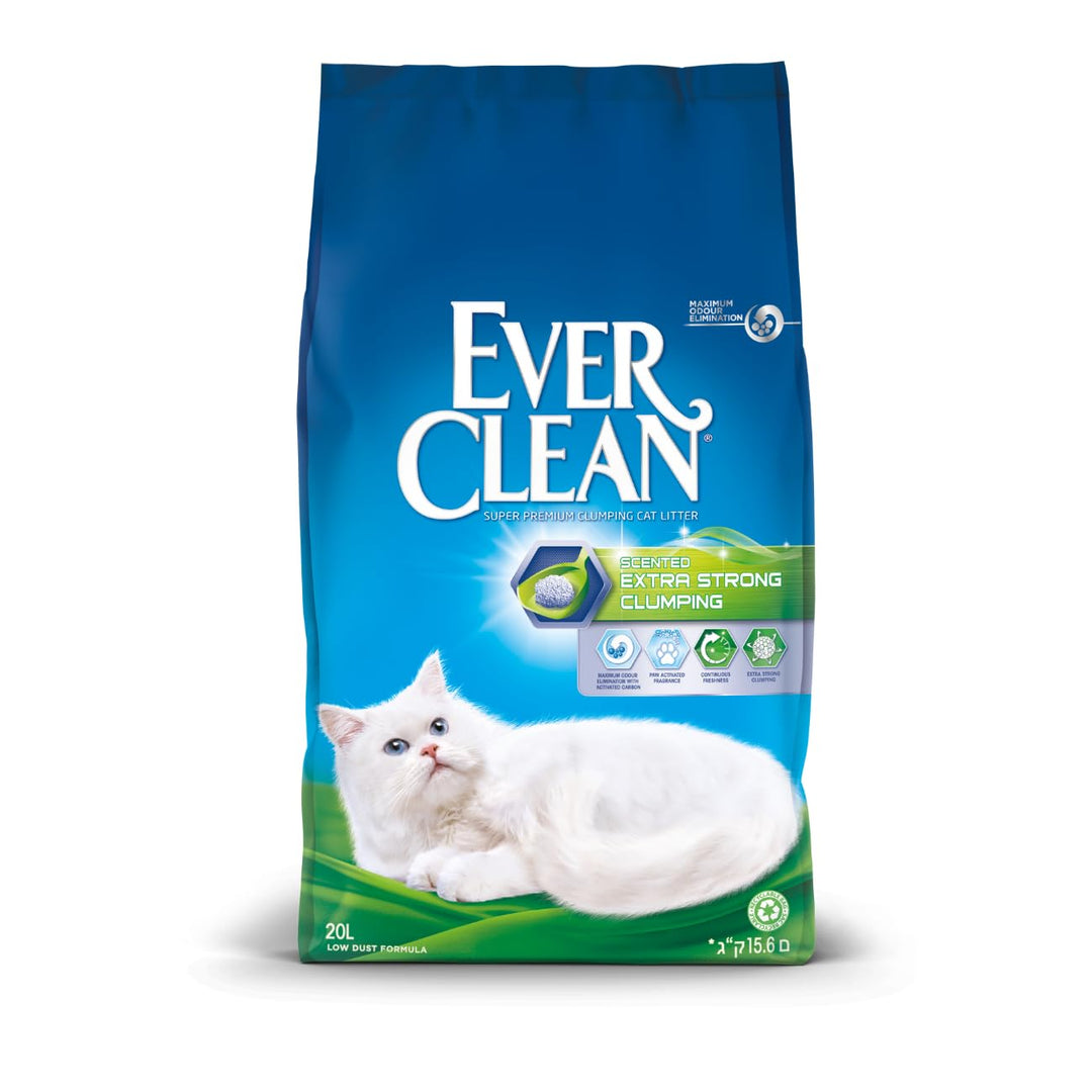 Ever Clean Katzenstreu, Extra stark klumpend, parfümiert, 20L 20L Extra Stark Parfümiert, 20L Extra