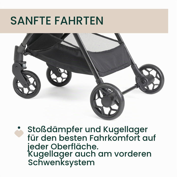 Chicco Kinderwagen Taormina, Ab Geburt bis 22 Kg, Praktisch und leicht, Zusammenklappbarer Buggy, Ki