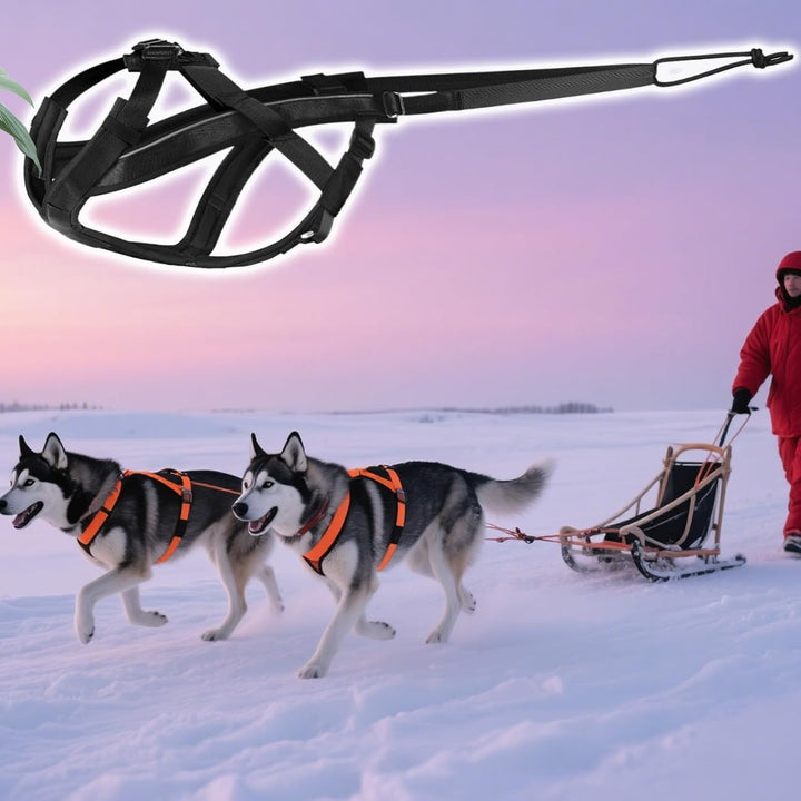 Hundegeschirr zum Ziehen | Reflektierendes Laufgeschirr für Hunde | Bequemer, Verstellbarer Gurt für