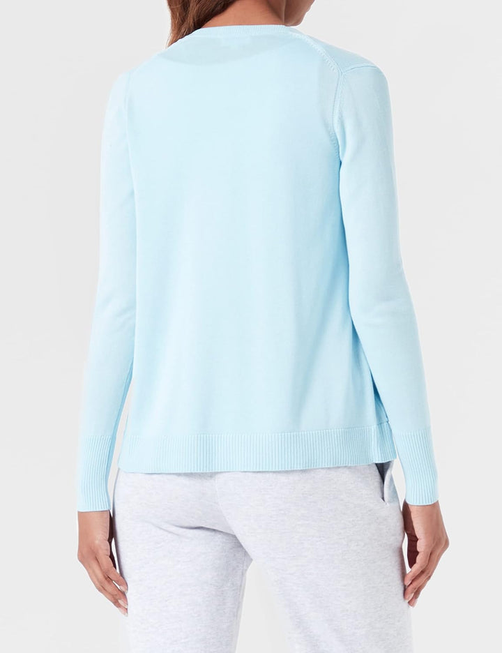 s.Oliver Damen Strickjacke 32 Blau 5145, 32 Blau 5145