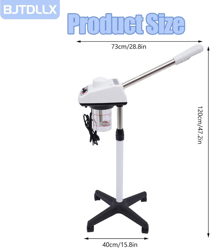 750W 220V Gesichtsdampfer Dampfgerät Professionell Gesichtssauna Salon Gesicht Dampfgerät Schönheit