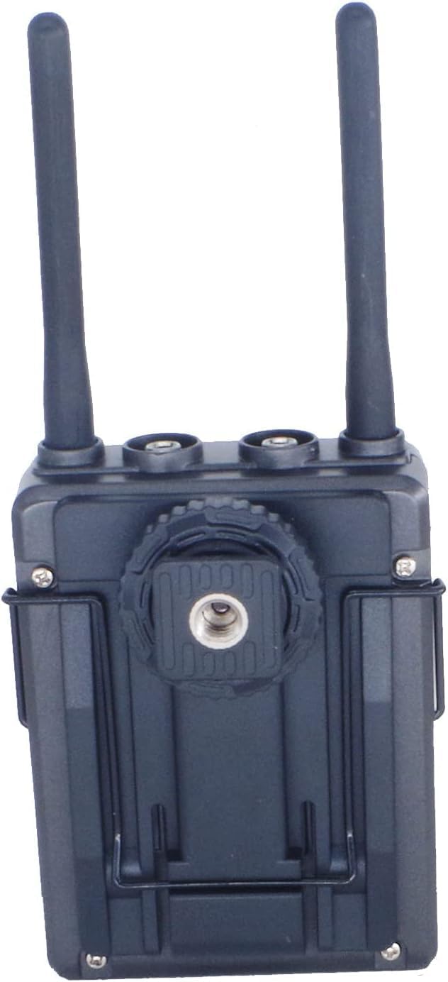 Nicama WLM8 UHF Kabelloses Lavalier Kabelloses Mikrofon für Canon DSLR Kamera Nikon Sony Camcorder (