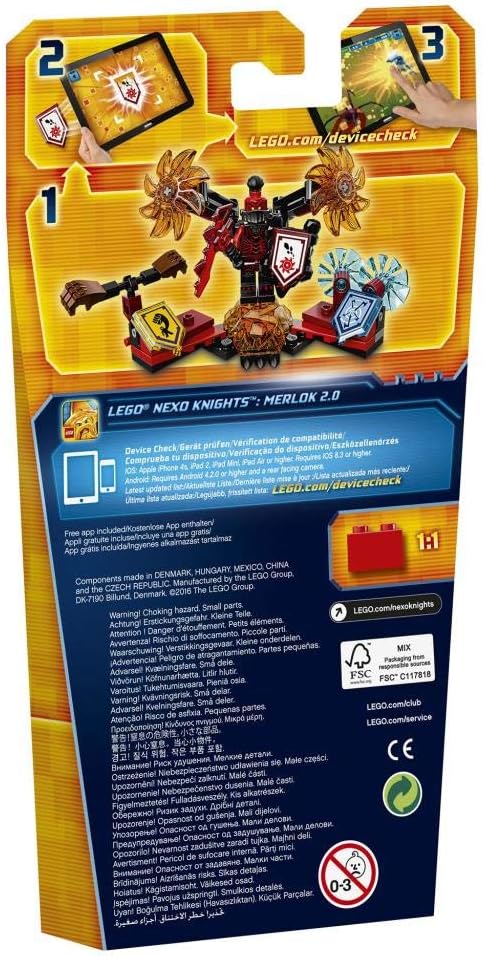 LEGO Nexo Knights 70338 - Ultimativer General Magmar, Allgemeines Magmar Bauset