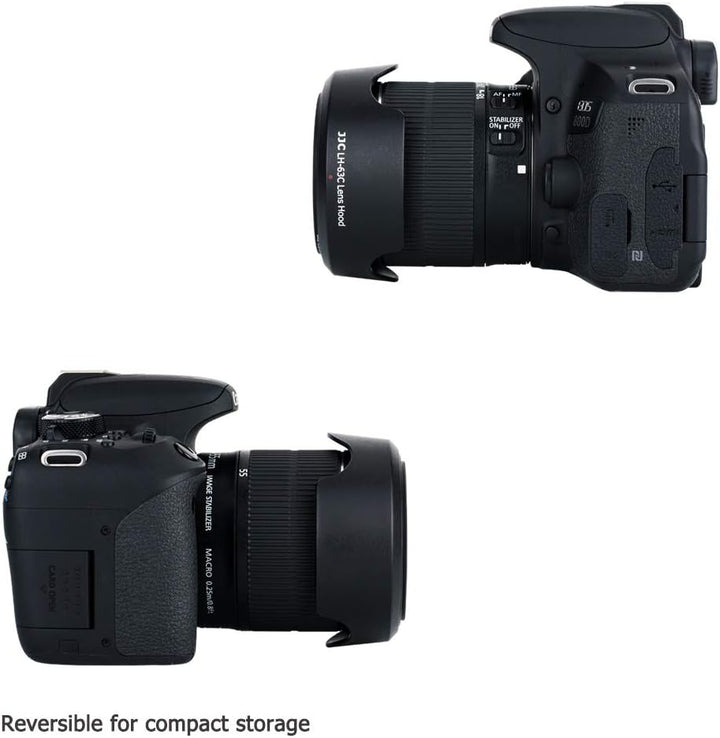 EW63C Bajonett Gegenlichtblende mit UV-Filter Passend für Canon RF-S 14-30mm F4-6.3 on EOS R50 V Cam