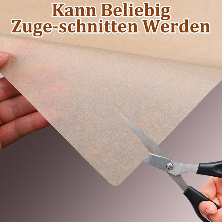 200 Stück Backpapier Ohne PFAS und BPA, 30x20cm Backpapier Zuschnitte, Antihaft-Backpapiere, Geeigne