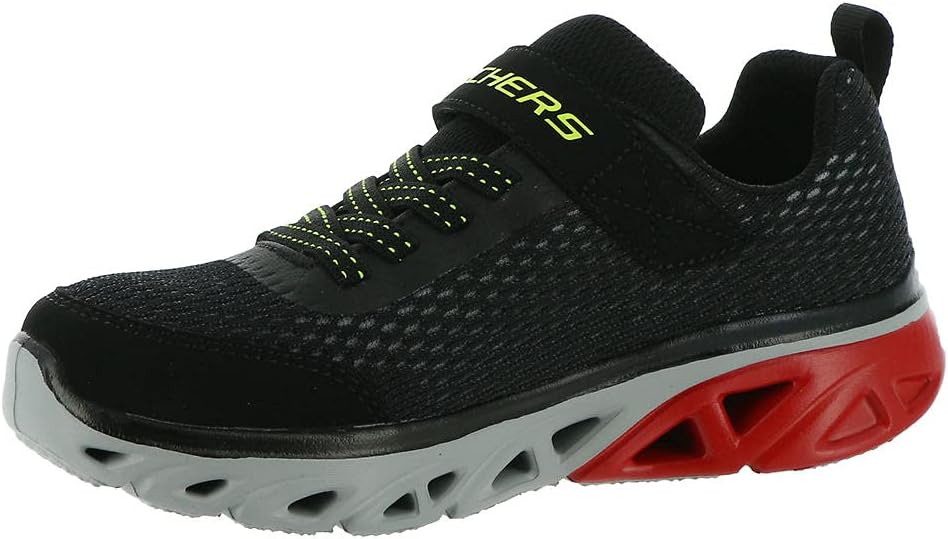 Skechers Jungen Glide-step Sport Wave Blitz Sneaker 31 EU Schwarz, 31 EU Schwarz