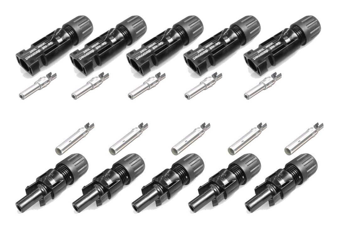 Original - MC4 Stecker + Buchse für 4-6 mm² Leitungen Solarstecker PV-KST4/6II-UR und PV-KBT4/6II-UR