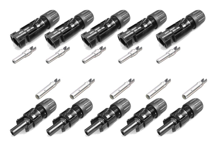 Original - MC4 Stecker + Buchse für 4-6 mm² Leitungen Solarstecker PV-KST4/6II-UR und PV-KBT4/6II-UR