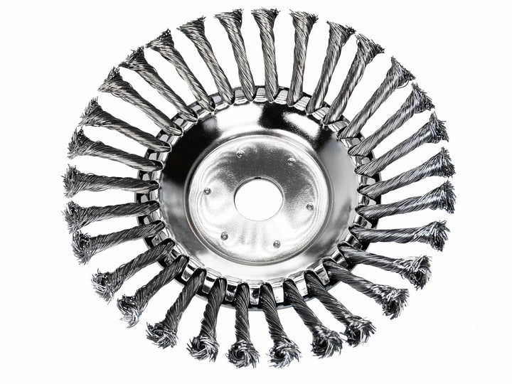 SECURA Bürstenkopf Unkrautbürste für Motorsense Freischneider 25,4mm Bohrung 200mm Ø 1 200mm, 1 200m
