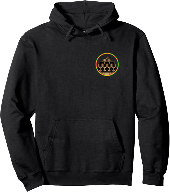 Soundsystem Roots Reggae Rastafari Pullover Hoodie