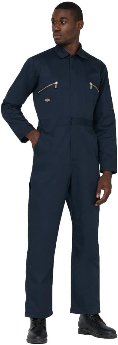 Dickies Herren Redhawk Coveralls Schutzanzüge XXL Navy Blue, XXL Navy Blue