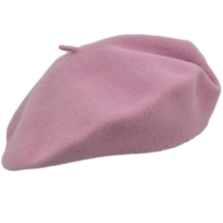 MELEGARI Baskenmütze für Damen, 100 % Wolle, Roma Beret, hergestellt in Italien Einheitsgrösse Altro