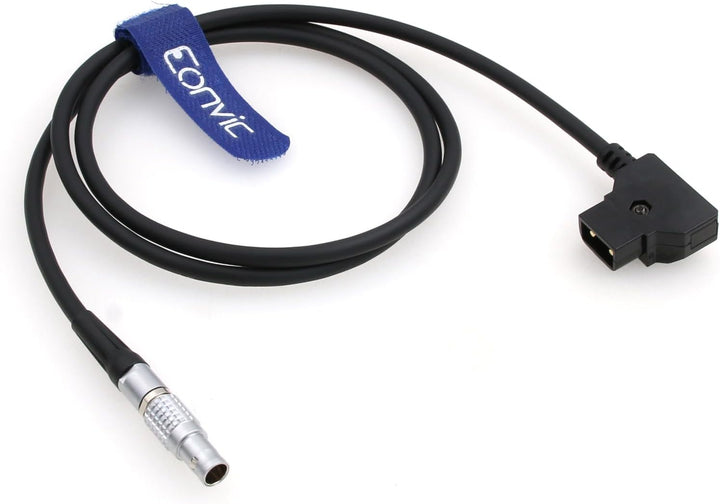 EONVIC D-TAP to 2Pin Terradek ARRI RED Paralinx Preston Power Cable (2Pin Cable 1M), 2Pin Cable 1M
