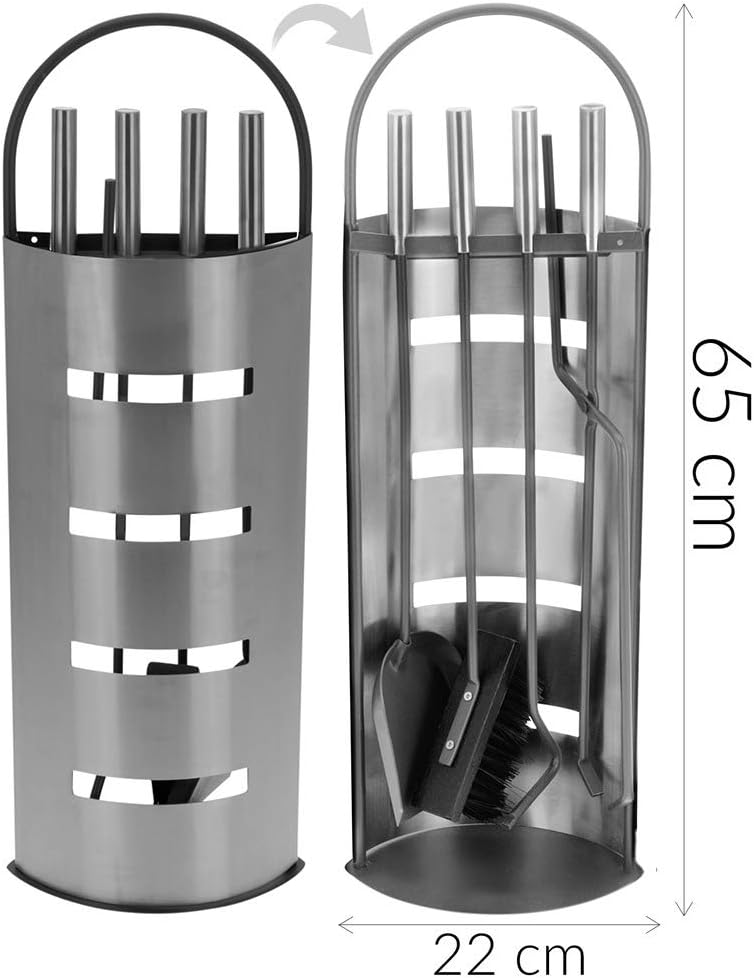 Kaminbesteck Edelstahl Kamin Besteck Kamin Garnitur 5